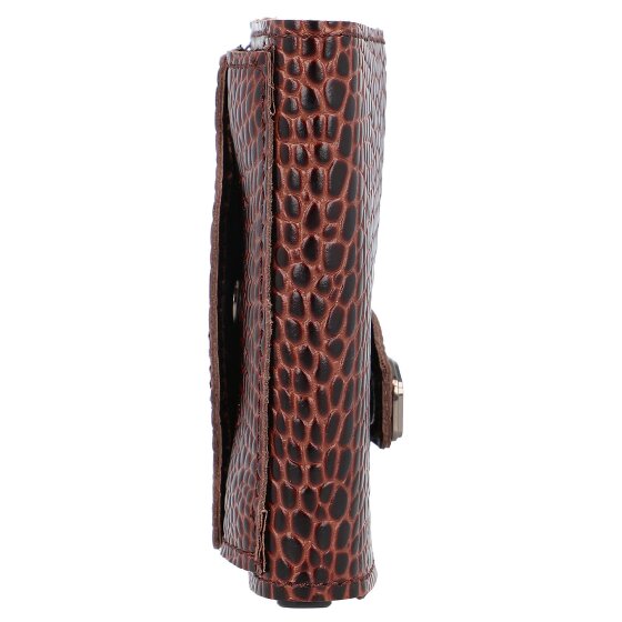 Tru Virtu Click & Slide Porte-cartes de crédit RFID en cuir 6,5 cm