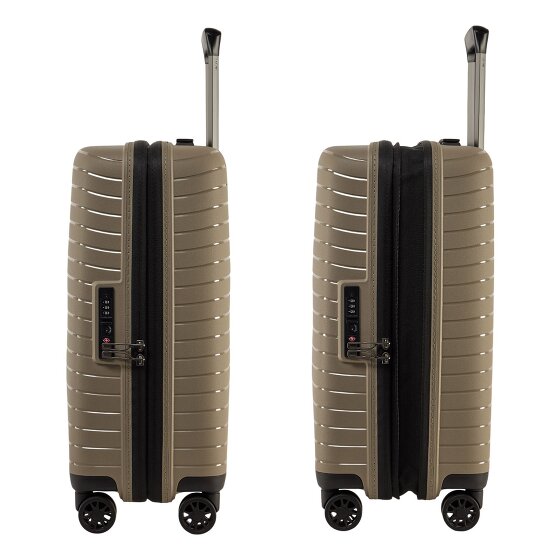 Stratic Novium 4 roues Valise cabine S 55 cm '"avec soufflet d''extension"'