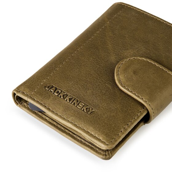 Jack Kinsky Aruba Porte-monnaie Protection RFID Cuir 7.5 cm