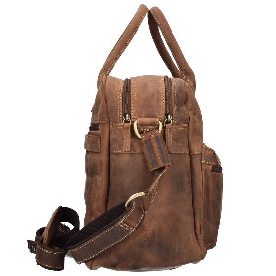 Greenburry Porte-documents Vintage en cuir 40 cm pour ordinateur portable