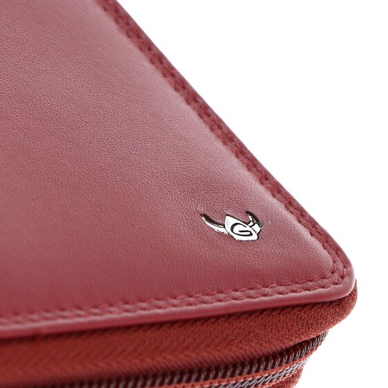 Golden Head Polo Porte-monnaie Protection RFID Cuir véritable 21.5 cm