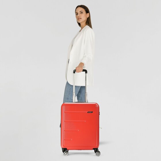 Gabol Future Plus 4 roulettes Trolley de cabine 55 cm avec soufflet d'extension