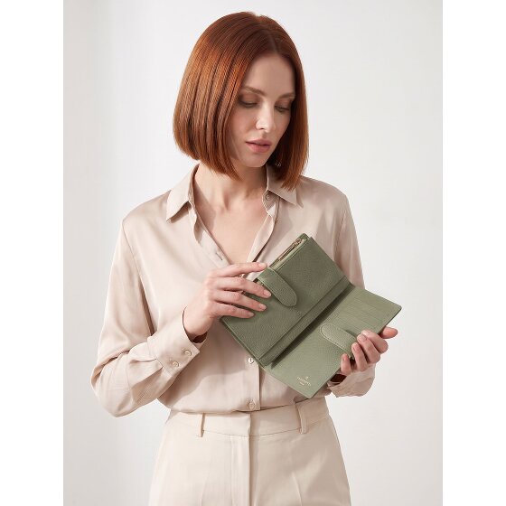 Lazarotti Bologna Leather Porte-monnaie Cuir véritable 20 cm
