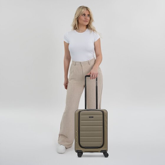 Redolz Essentials 17 trolley cabine 4 roulettes 55 cm poche souple pour ordinateur portable