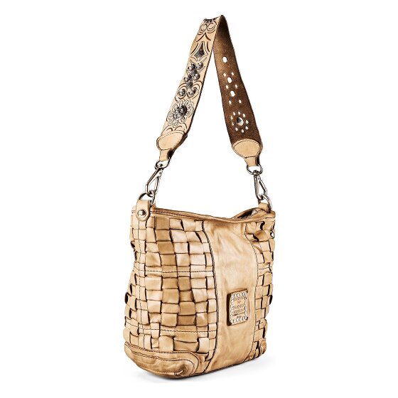 Campomaggi Beth Sac à bandoulière Cuir véritable 22 cm