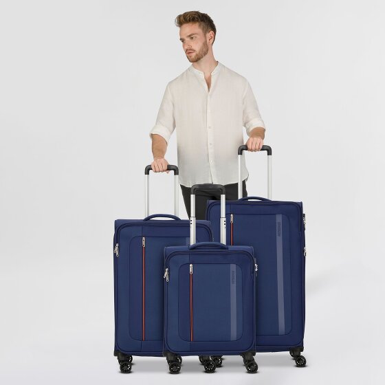 American Tourister Blazing Ride 4 roulettes Set de valises 3 pièces avec soufflet d'extension