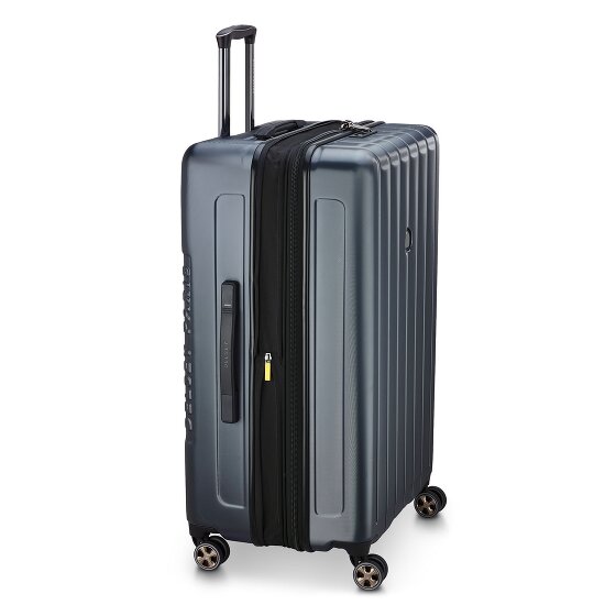 Delsey Paris Longitude 4 roulettes Trolley 81 cm avec soufflet d'extension
