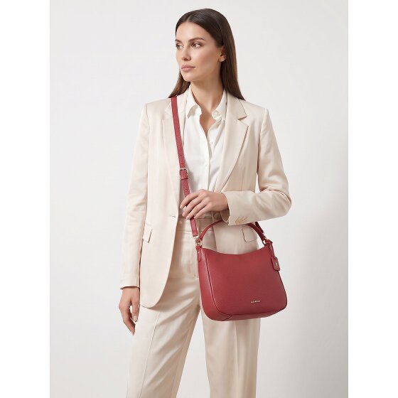 Lazarotti Sac à bandoulière Hobo en cuir de Bologne, 27 cm