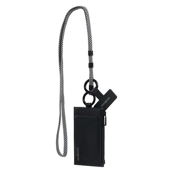 Samsonite Prismix Étui pour cartes de crédit Protection RFID Cuir véritable 6.5 cm