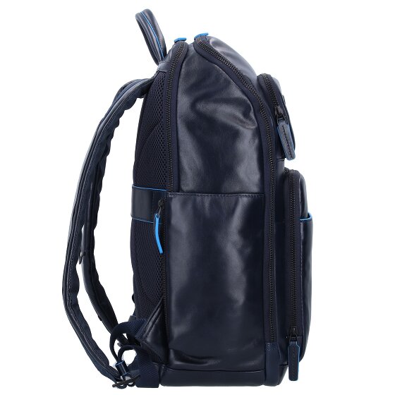Piquadro Blue Square Revamp sac à dos RFID cuir 42 cm compartiment pour ordinateur portable