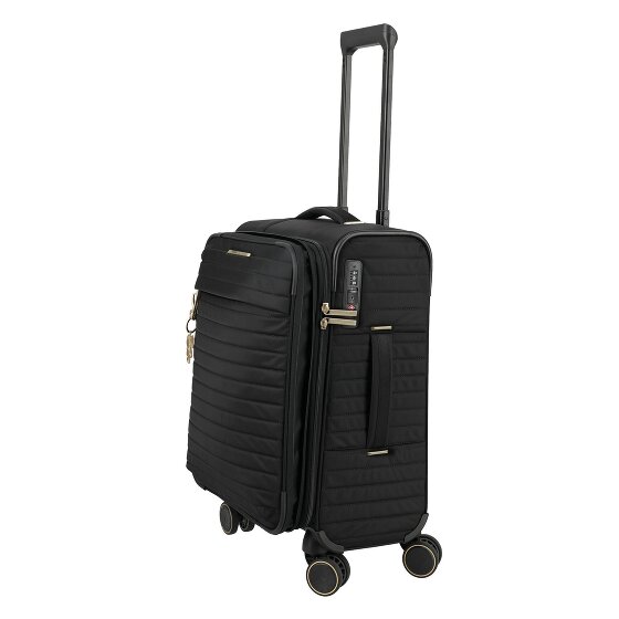Travelite Barbara Stepp 4 roulettes Trolley de cabine S 55 cm avec soufflet d'extension