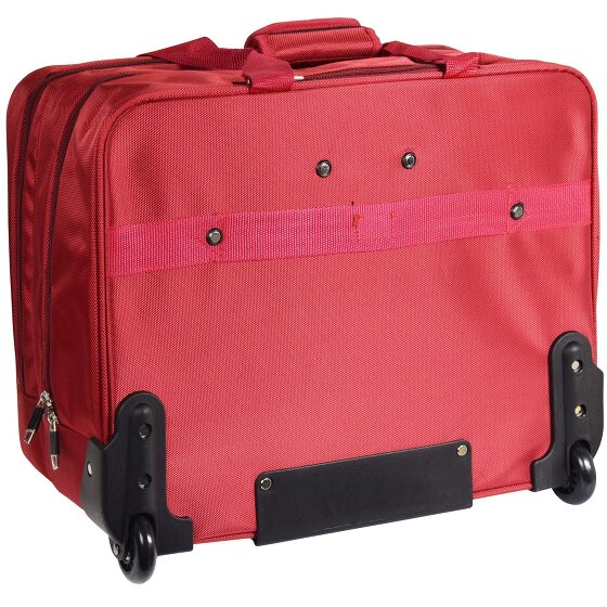Dermata 2 roues Valise business 37 cm Compartiment ordinateur