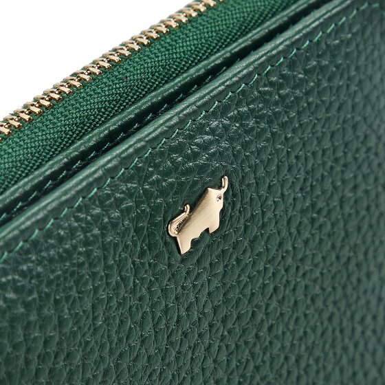 Braun Büffel Asti Porte-monnaie Protection RFID Cuir véritable 10 cm