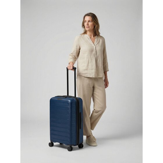 d&n Toronto 4 roulettes Trolley M 65 cm avec soufflet d'extension