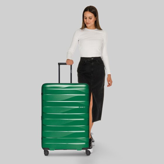 Bergpfeil Travel 4-roll Trolley L 75 cm avec soufflet d'extension