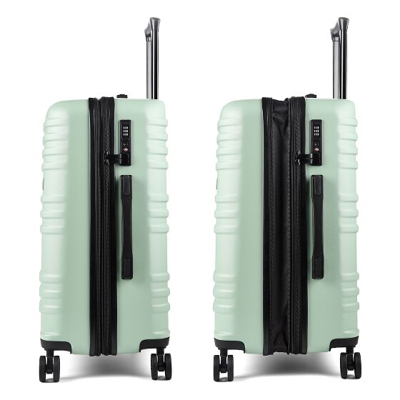Pack Easy Mena 4 roues Valise cabine 64 cm avec soufflet d'extension