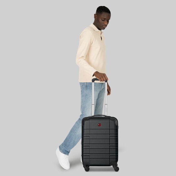 Wenger Amplar Evo 4 roulettes Trolley de cabine S 53 cm avec soufflet d'extension