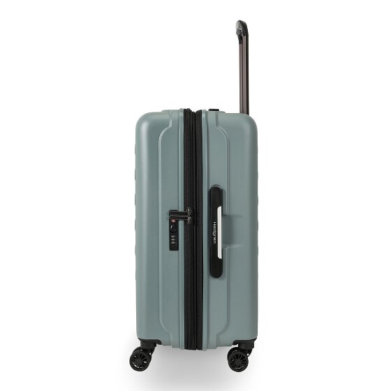 Hedgren Comby Grip M Exp 4 roulettes Trolley M 65 cm avec soufflet d'extension