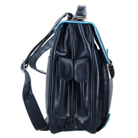 Piquadro Blue Square Porte-documents en cuir 43 cm Compartiment pour ordinateur portable