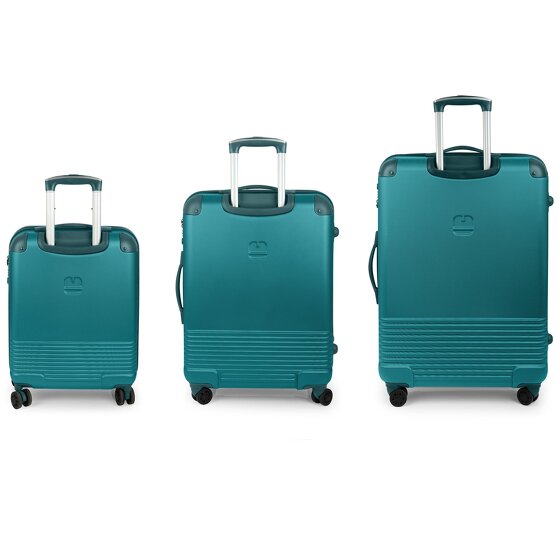 Gabol Balance XP 4 roues Set de valises 3 pièces avec soufflet d'extension
