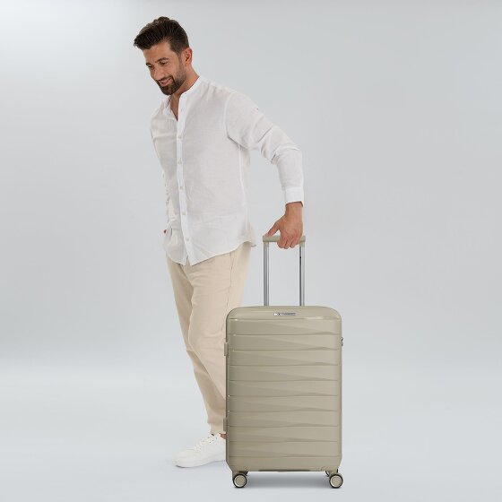 Franky London 4 roulettes Trolley M 65 cm avec soufflet d'extension