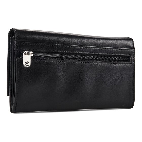 Esquire Silk Porte-monnaie Protection RFID Cuir véritable 16.5 cm