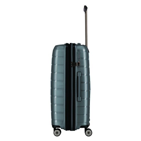 Travelite Air Base 4 roues Valise cabine 67 cm avec soufflet d'extension