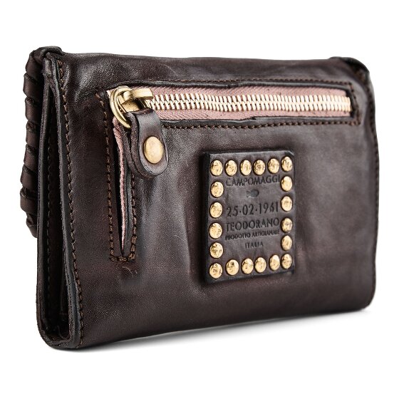 Campomaggi Mirta Porte-monnaie Protection RFID Cuir véritable 15 cm