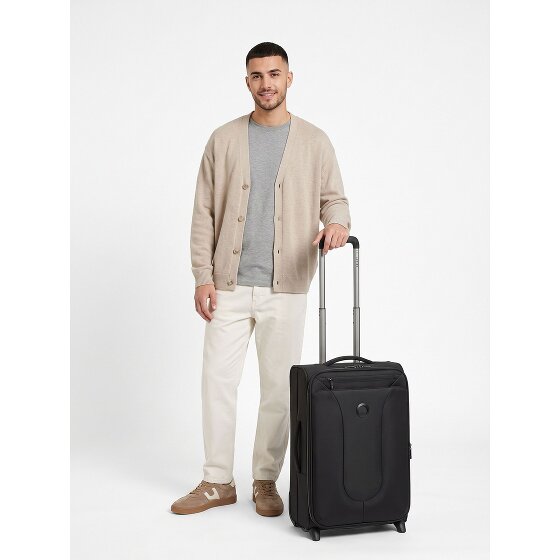 Delsey Paris DLC 2.0 2 roues Valise cabine 55 cm '"avec soufflet d''extension"'