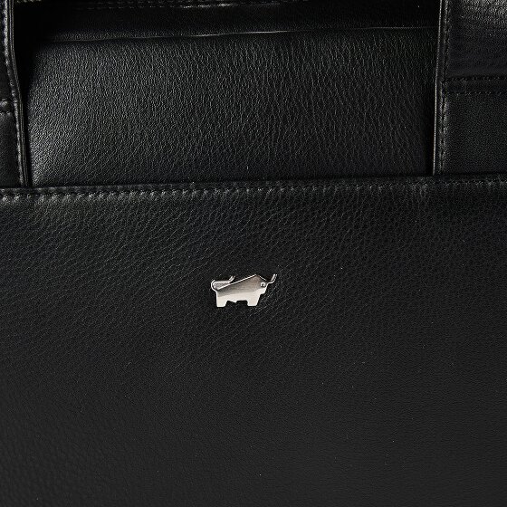 Braun Büffel Golf 3.0 Attaché-case Cuir véritable 37.5 cm Compartiment ordinateur
