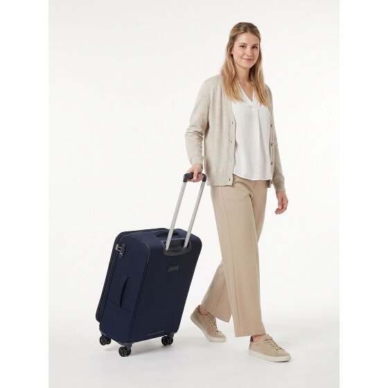 Samsonite Base Boost 4 roues Valise cabine 66 cm '"avec soufflet d''extension"'