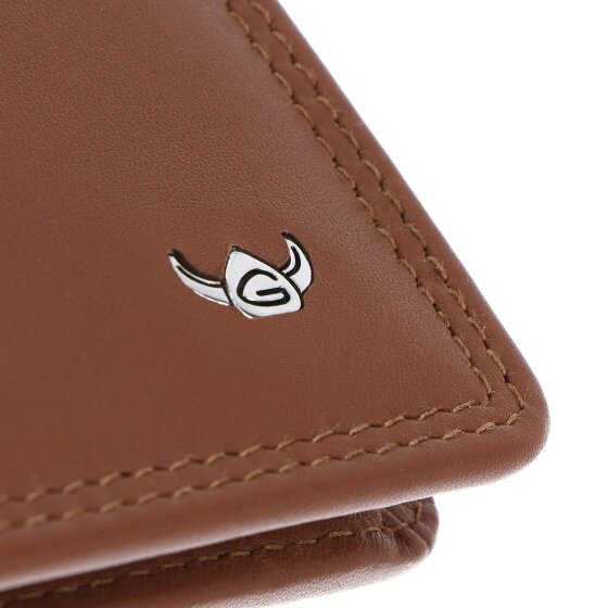 Golden Head Polo Porte-monnaie Protection RFID Cuir véritable 11 cm