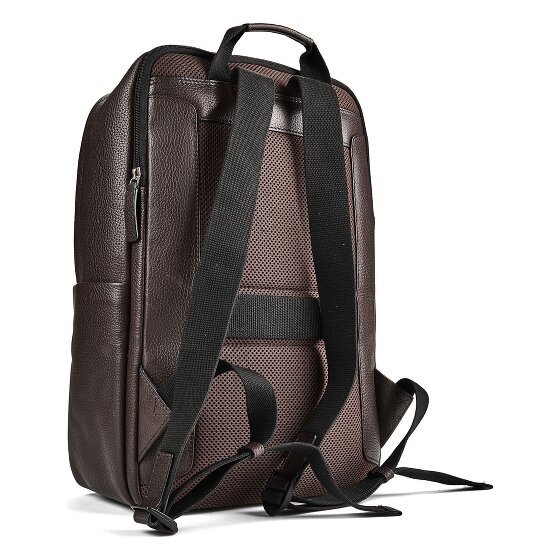 Strellson Kennington Daypack Cuir véritable 42 cm Compartiment ordinateur