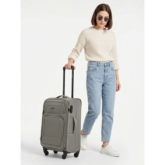 Smartbox Edition 04 4 roues Valise cabine 67 cm avec soufflet d'extension