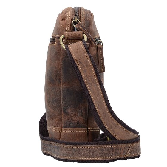 Greenburry Sac à bandoulière Vintage en cuir 20 cm