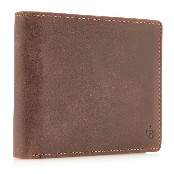 Castelijn & Beerens Porte-monnaie Protection RFID Cuir véritable 11.5 cm