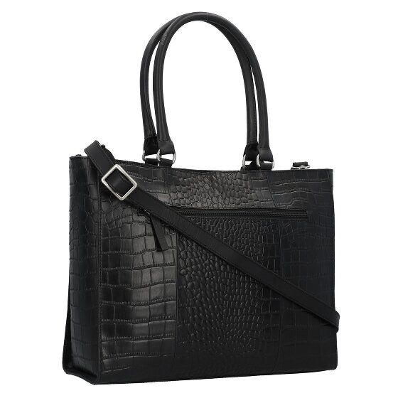 Burkely Cool Colbie Sac de shopper Cuir véritable 35 cm Compartiment ordinateur
