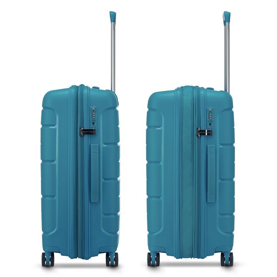 MODO by Roncato Starlight 3.0 4 roulettes Set de valises 2 pièces avec soufflet d'extension