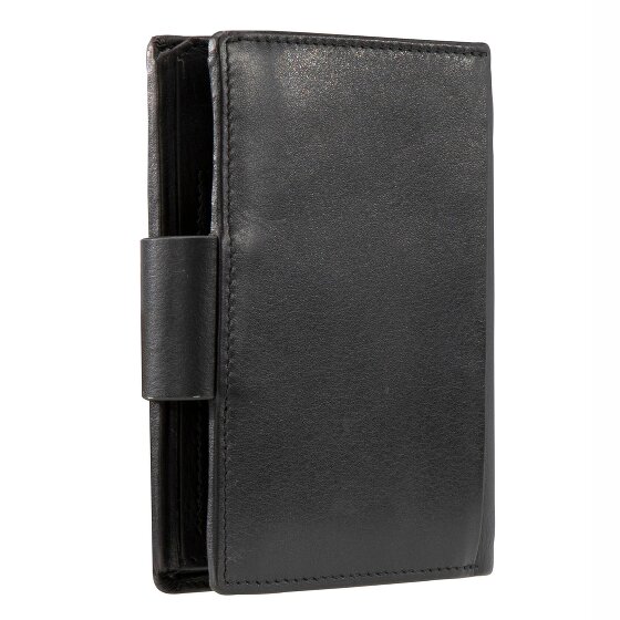 Maître Henau Dawina Porte-monnaie Protection RFID Cuir véritable 12.5 cm