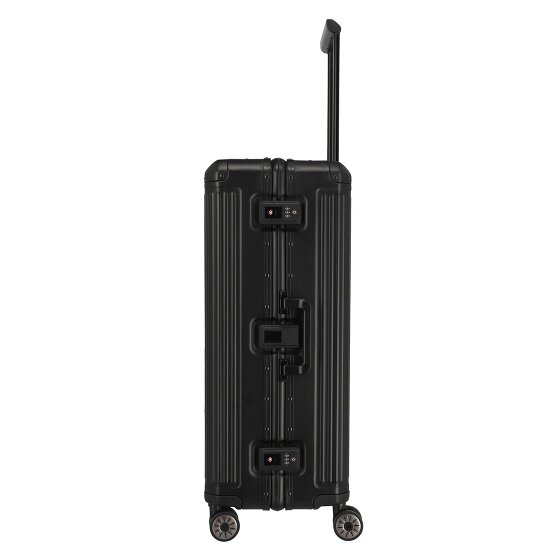 Travelite Valise cabine Next à 4 roues en Aluminium, 77 cm