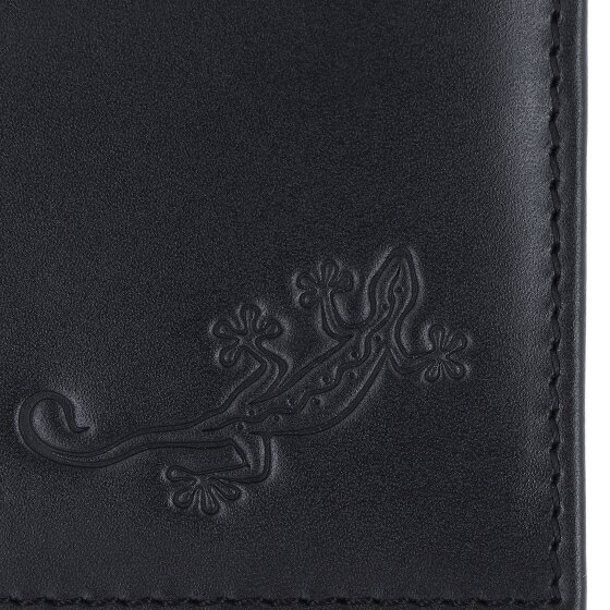 oxmox Leather Porte-monnaie Protection RFID Cuir véritable 11 cm