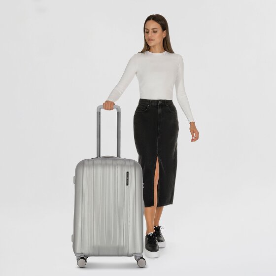 Polestream Moonrock 4 roulettes Trolley M 69 cm avec soufflet d'extension
