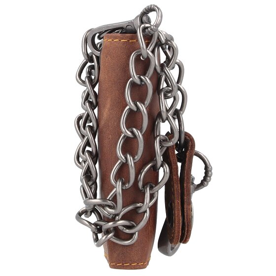 Greenburry Racing Collection Dallas Porte-monnaie RFID en cuir 12,5 cm