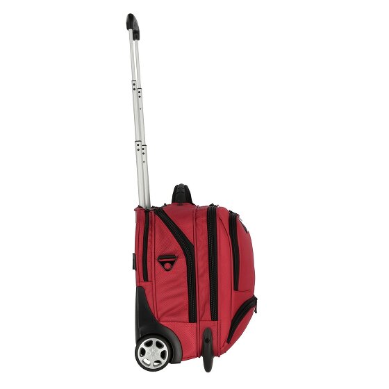 Dermata 2 roues Valise business 41 cm Compartiment ordinateur