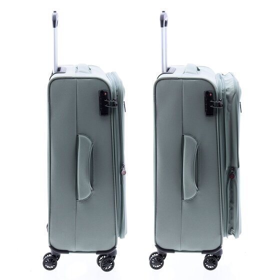 Gladiator 3700 4 roulettes Trolley 66 cm avec soufflet d'extension