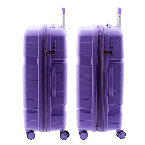 Gladiator 3800 4 roulettes Trolley 77 cm avec soufflet d'extension