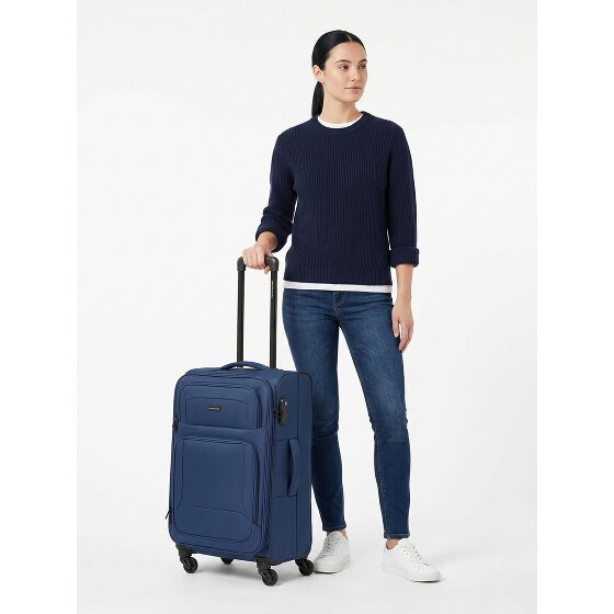 Smartbox Edition 04 4 roues Valise cabine 67 cm avec soufflet d'extension