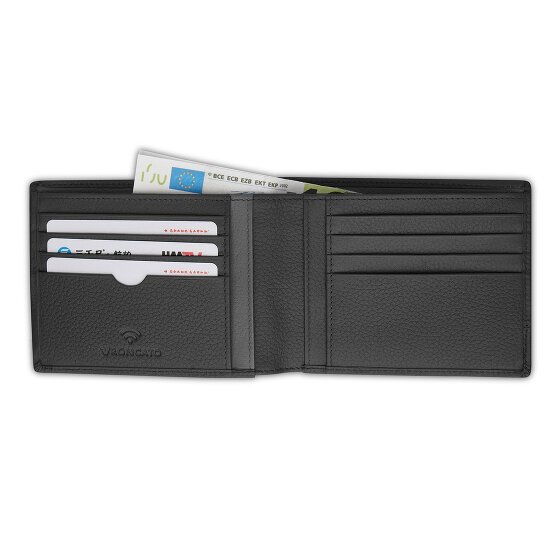 Roncato Alaska Porte-monnaie Protection RFID Cuir 13 cm