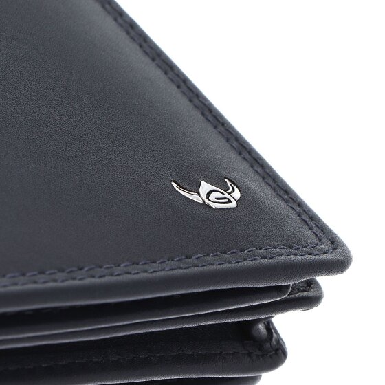 Golden Head Polo Porte-monnaie Protection RFID Cuir véritable 11.5 cm