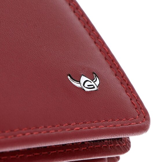Golden Head Porte-monnaie Polo RFID en cuir 12 cm